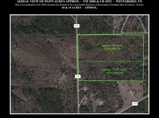 County Road 4552, Winnsboro, TX 75494