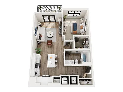 Floor plan A2-A