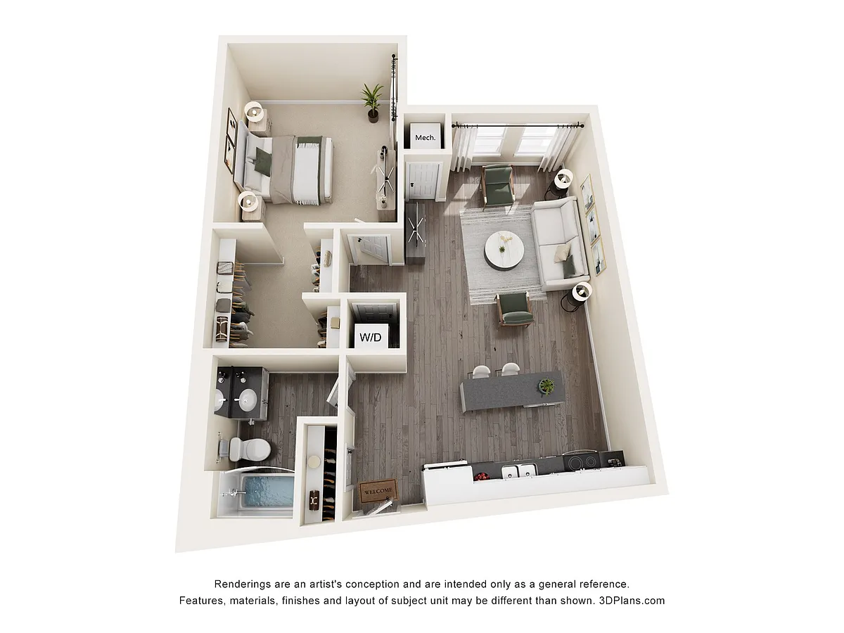 Floor plan Baler