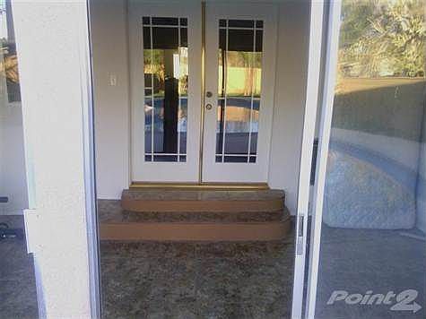 Back entrance, laundry room, Kitchen entrance