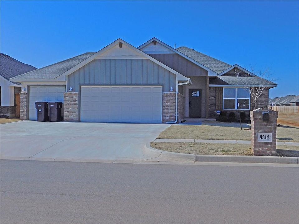 3313 Brookstone Pass Dr Yukon OK 73099 Zillow