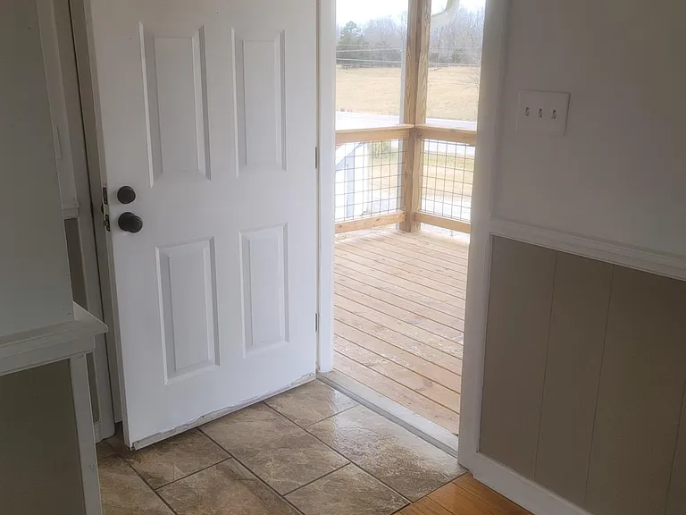 Front deck