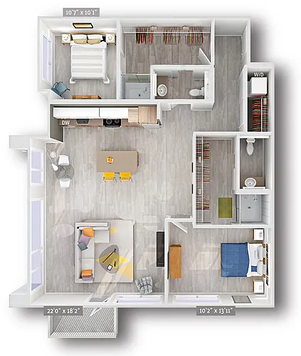 Floor plan B4V