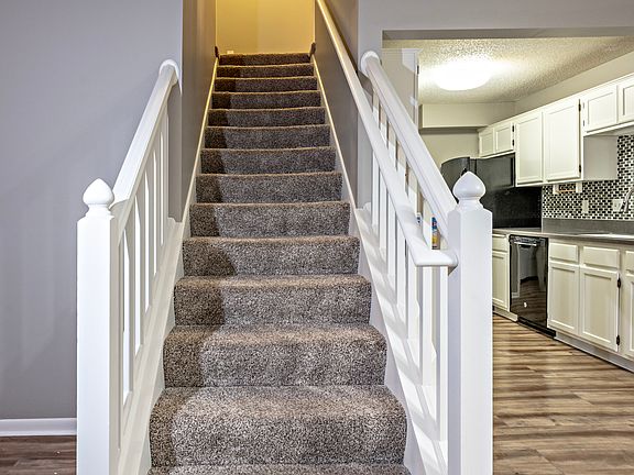 Stairwell to top floor