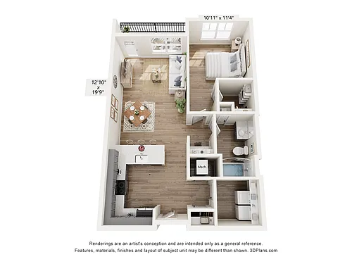 Floor plan Infinity