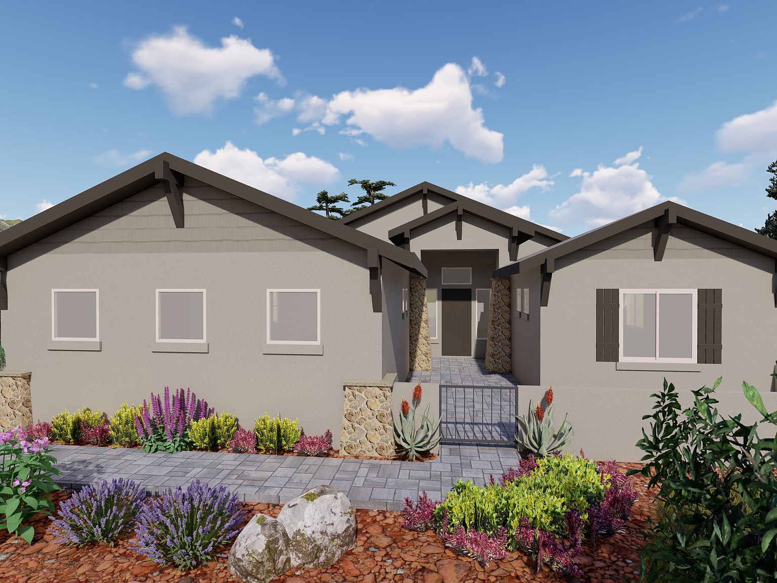 Carleton (Side Load) Plan, Hillcrest at Forest Trails, Prescott, AZ