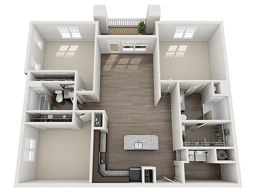 Floor plan C1