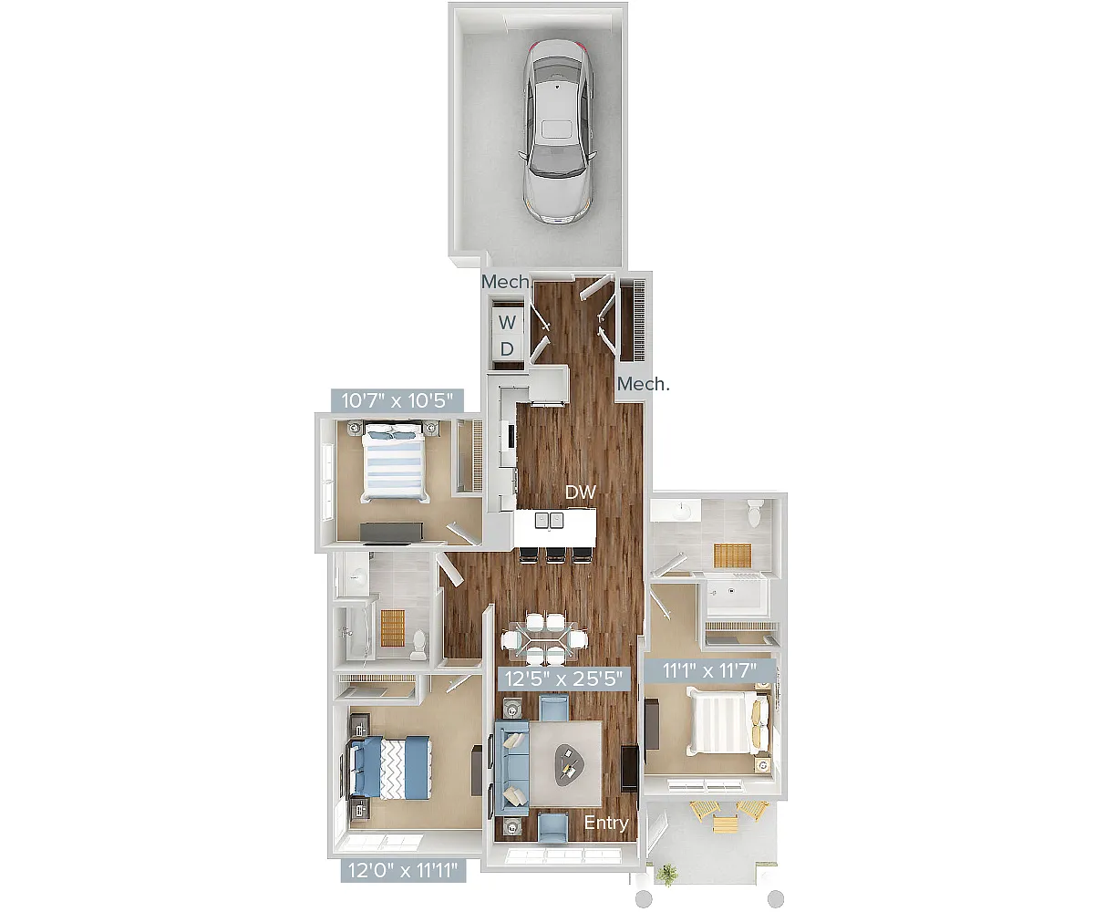 Floor plan C1-1415