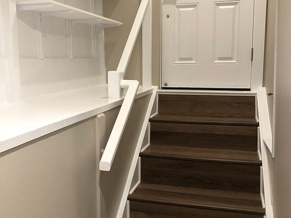 Stairs Down to Unit