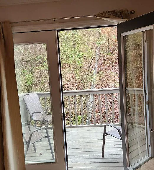 back porch off of main bedroom