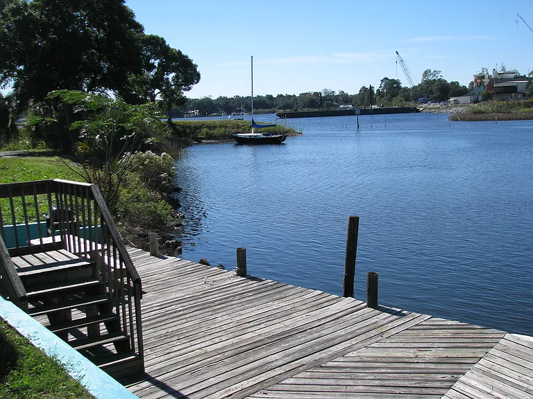 View from deck