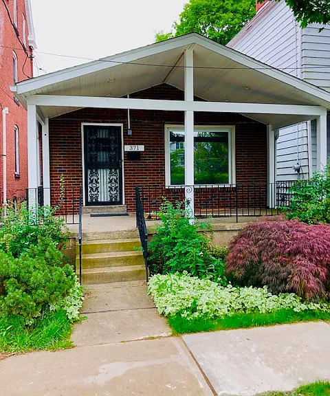 Covered front porch