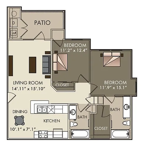 Floor plan B2E