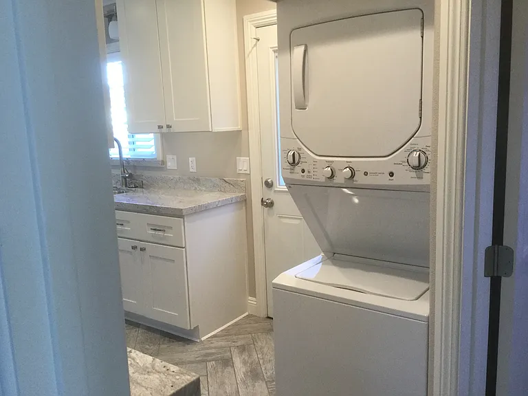 Washer and dryer