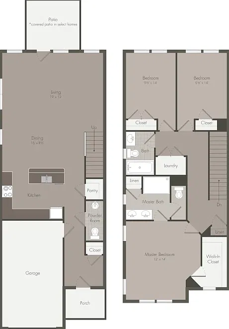 3 bed, 2.5 bath, 1570 sqft, $1,695 — Photo 3