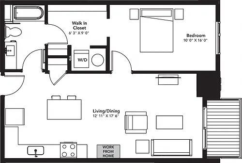 Floor plan A71-DDG