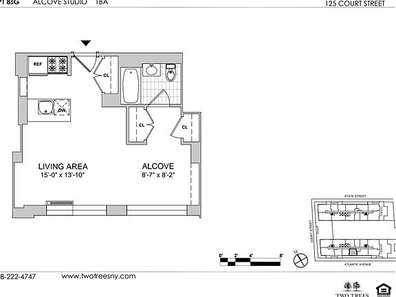 2nd image of 125 Court St APT 8SG