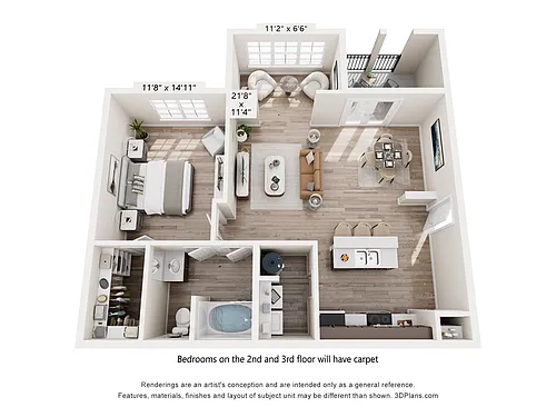Floor plan The Hickory