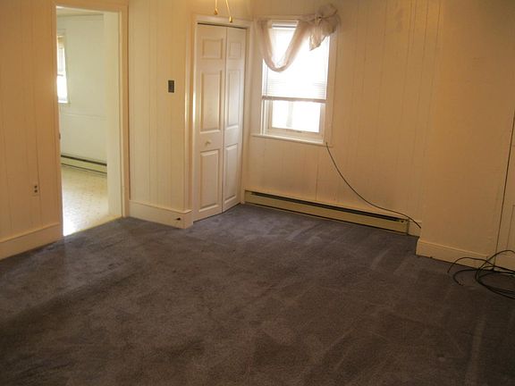 living room and closet