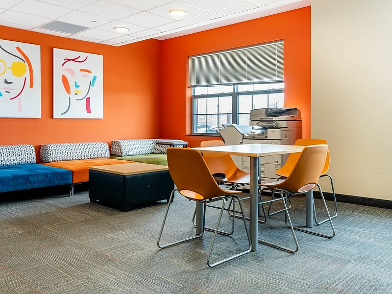 A multi-purpose space for connection and leisure.