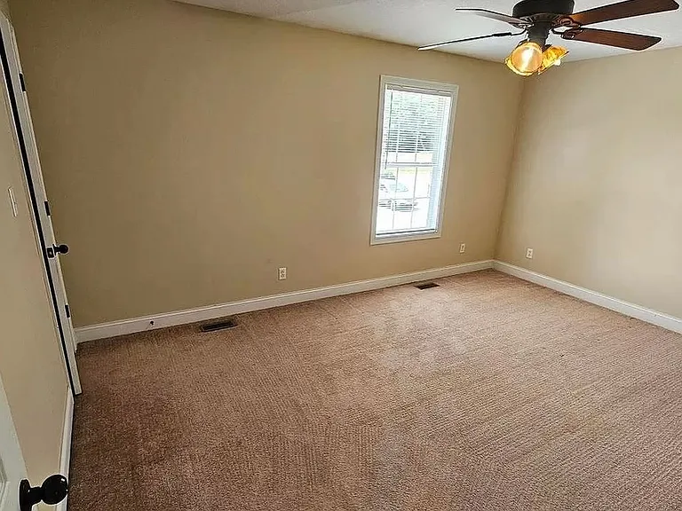 Bedrooms are upstairs and carpeted
