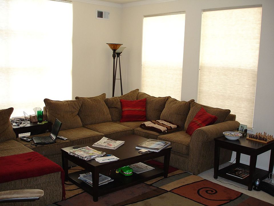 Living room, big windows