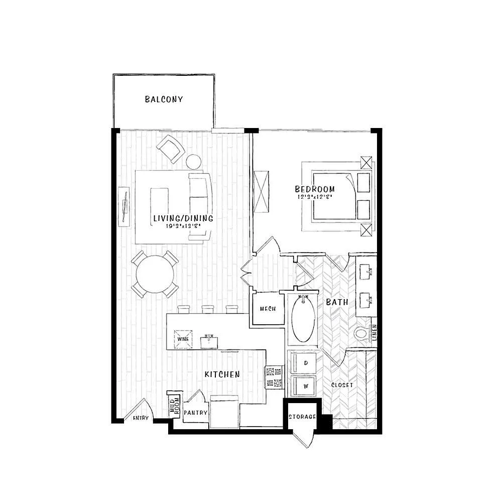 Floor plan A7