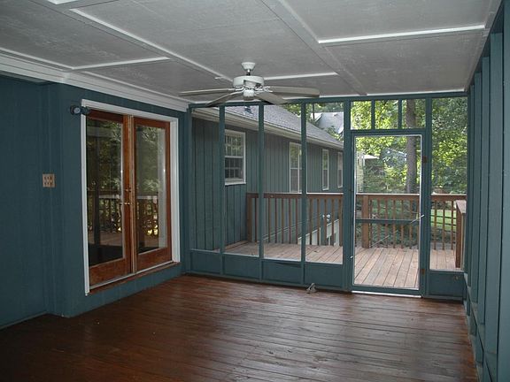 Screened in Back-Porch