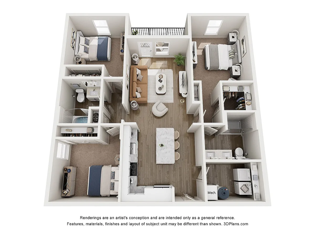Floor plan C1