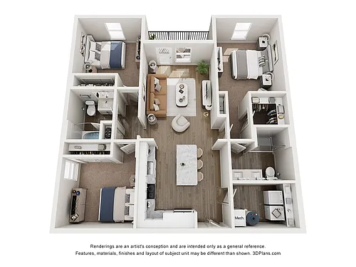 Floor plan C1