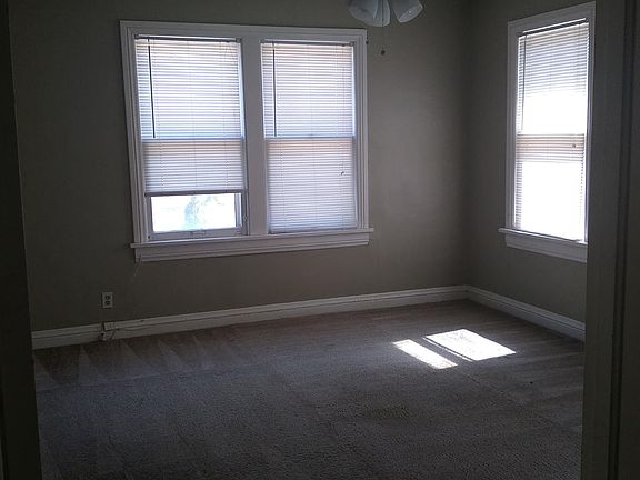 Bedroom has two closets