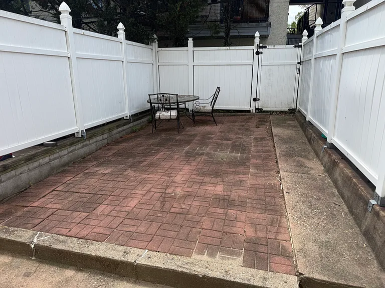 Back yard patio