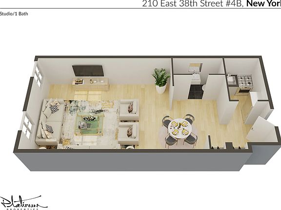 2nd image of 210 E 38th St APT 5B