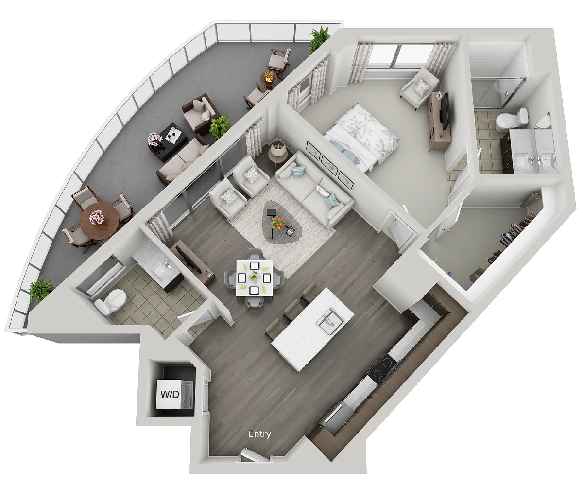 Floor plan A3-958