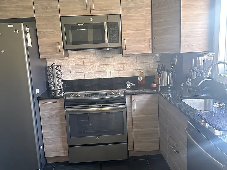completely remodeled kitchen