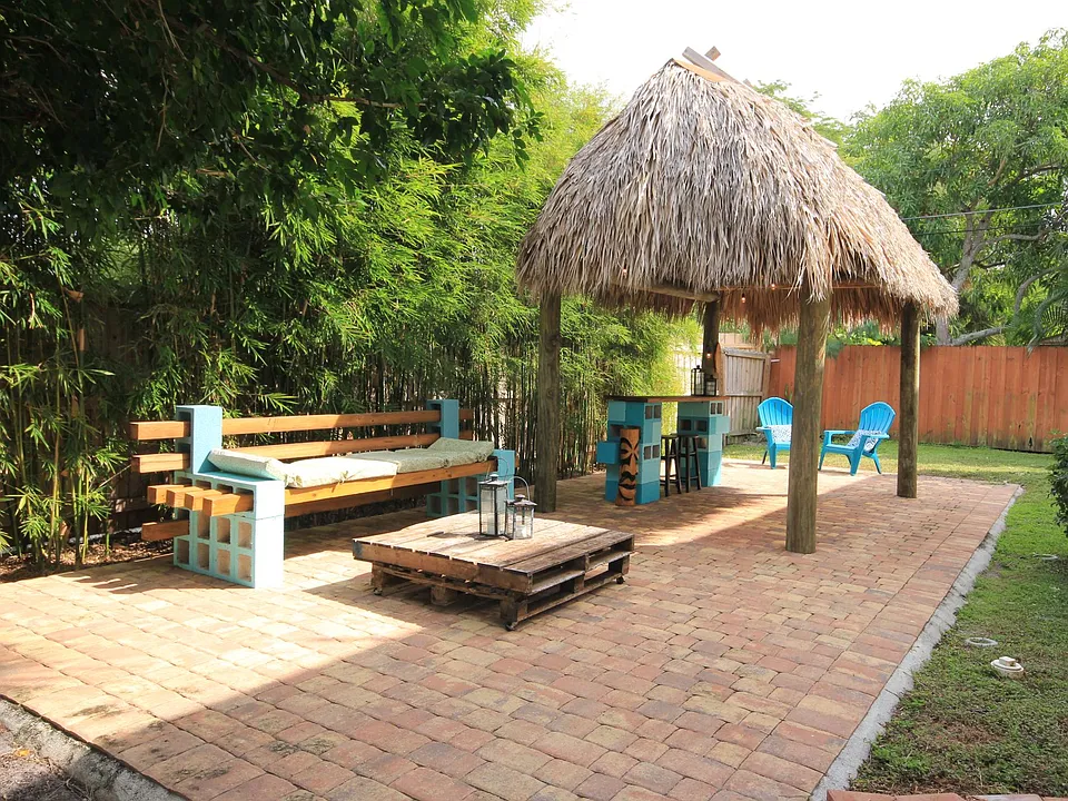 shared tiki patio