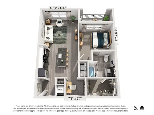 Floor plan A4HC
