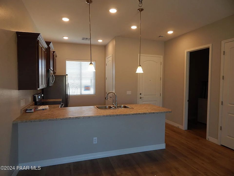 Kitchen From Living Room