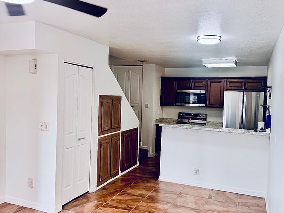 Dining and kitchen area.