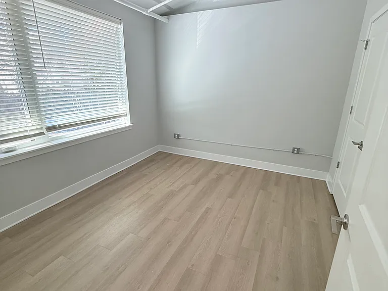 Open bedroom with wonderful light