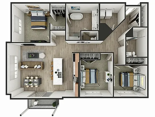 Floor plan C2