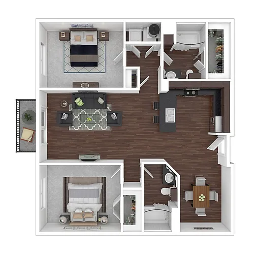 Floor plan B1