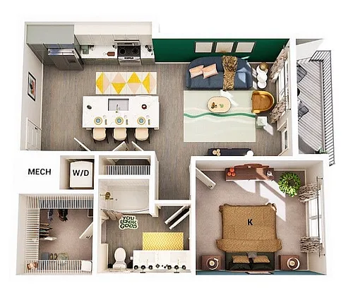Floor plan A4