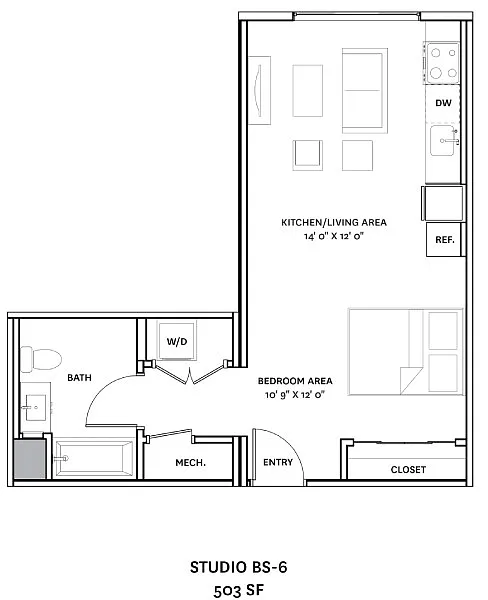 Floor plan BS-6