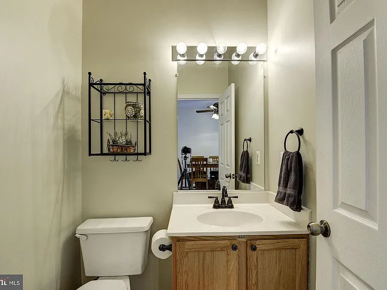 Half-bath on the main level
