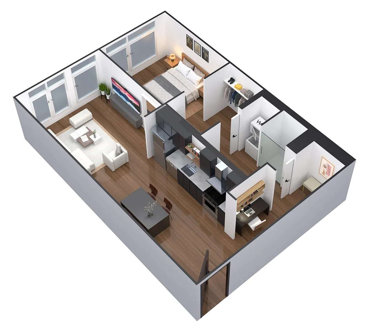 Floor plan Canvas