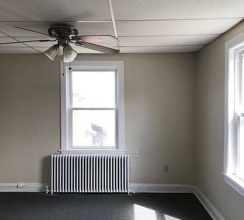 bedroom, corner unit with windows on 2 walls