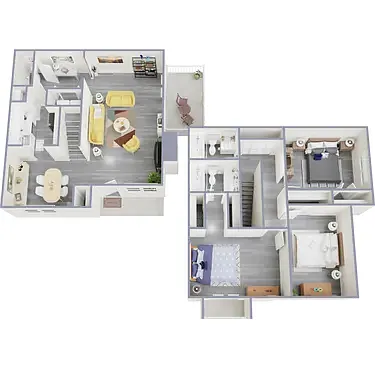 Floor plan 3X25