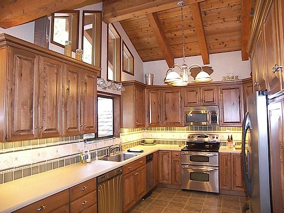 Large kitchen, service for 12
