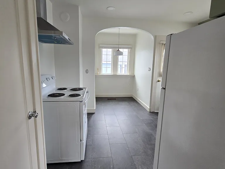 Kitchen from the dining room.